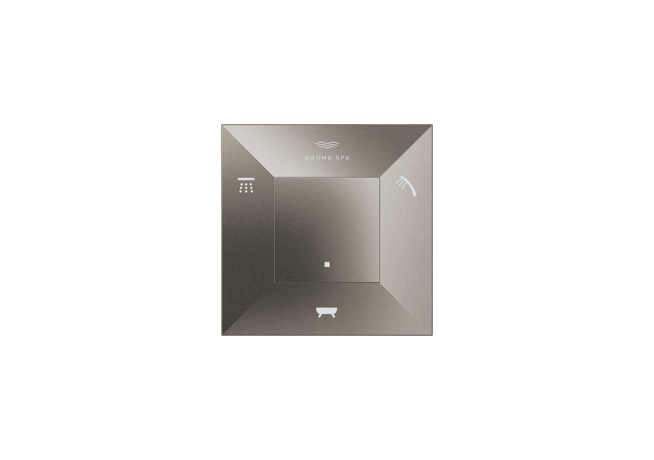 Allure brillant inverseur 5 voies (2 entrées, 3 sorties) Hard Graphite brossé - 29399AL0 - Grohe