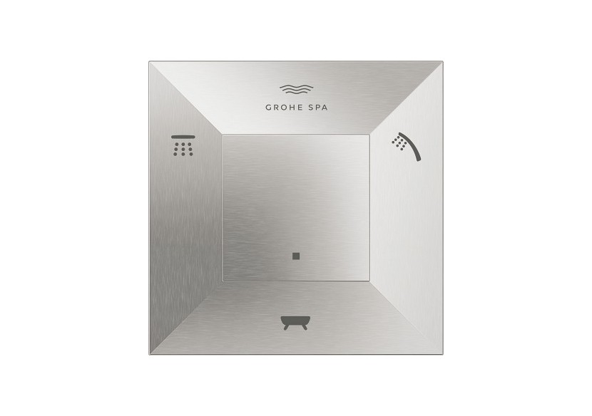 Allure brillant inverseur 5 voies (2 entrées, 3 sorties) Supersteel - 29399DC0 - Grohe