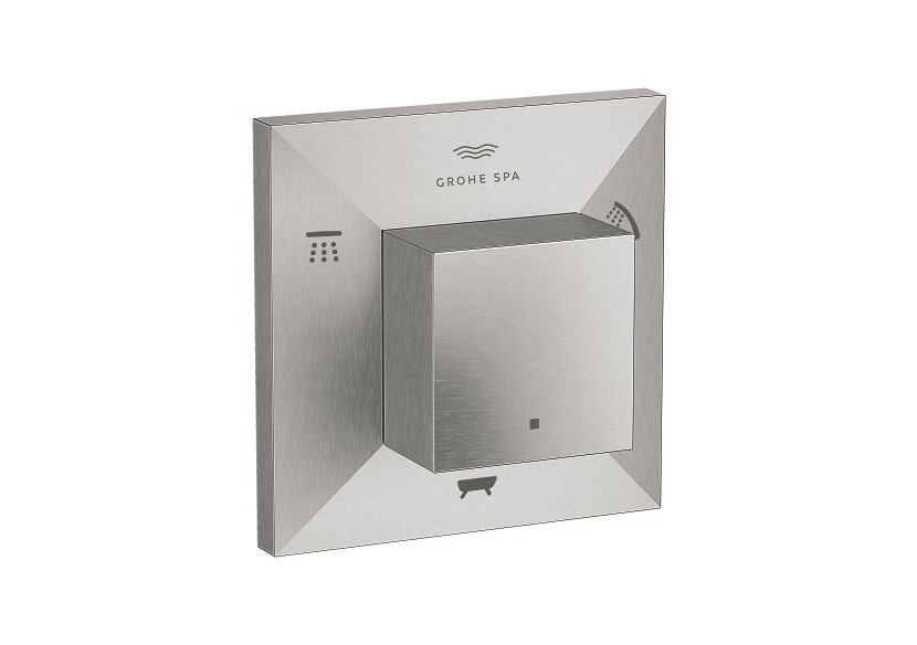 Allure brillant inverseur 5 voies (2 entrées, 3 sorties) Supersteel - 29399DC0 - Grohe