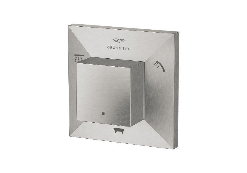 Allure brillant inverseur 5 voies (2 entrées, 3 sorties) Supersteel - 29399DC0 - Grohe