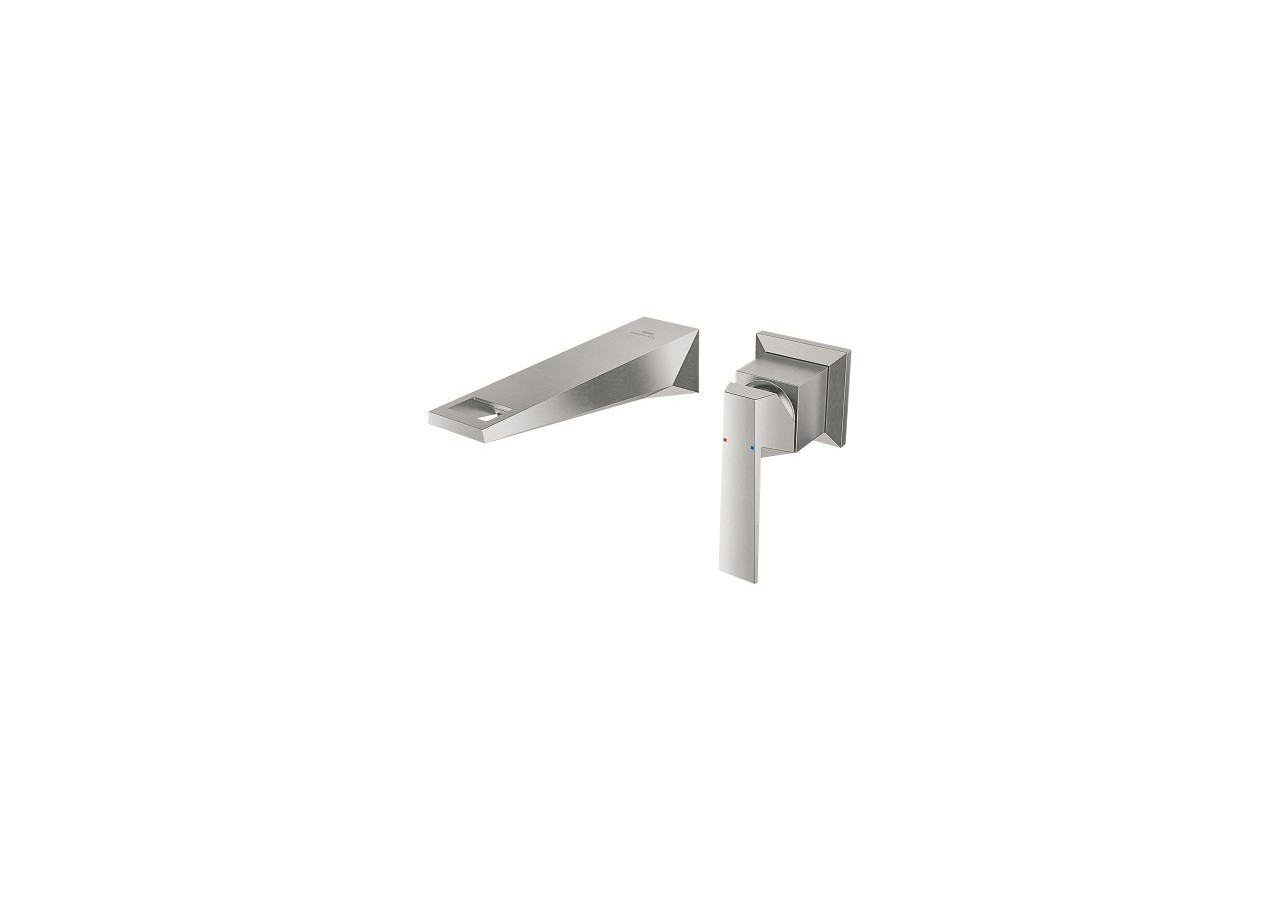 Allure brillant mitigeur monocommande 2 trous lavabo taille m Supersteel - 29402DC0 - Grohe