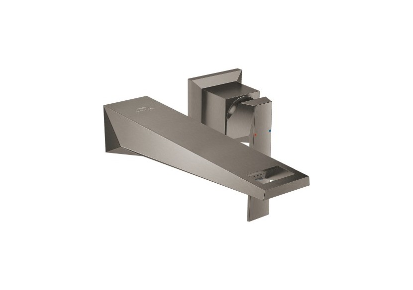 Allure brillant mitigeur monocommande 2 trous lavabo taille l Hard Graphite brossé - 29403AL0 - Grohe