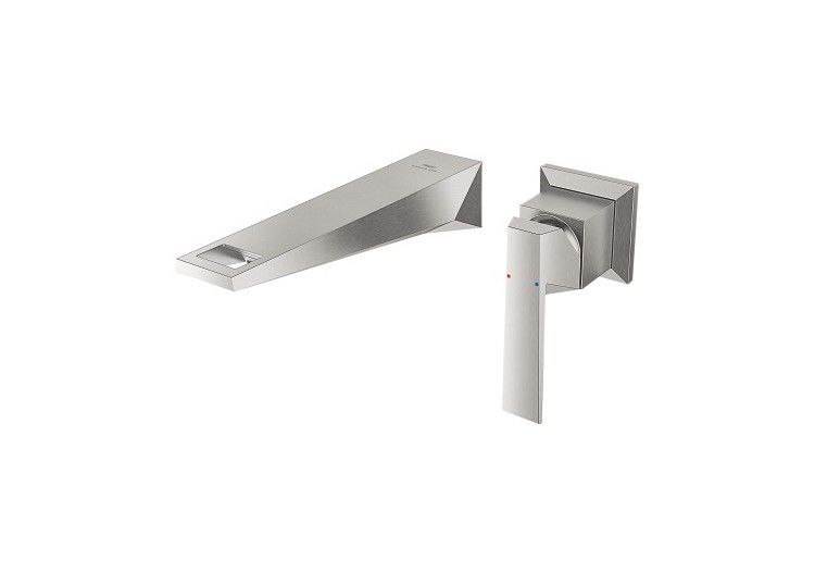 Allure brillant mitigeur monocommande 2 trous lavabo taille l Supersteel - 29403DC0 - Grohe