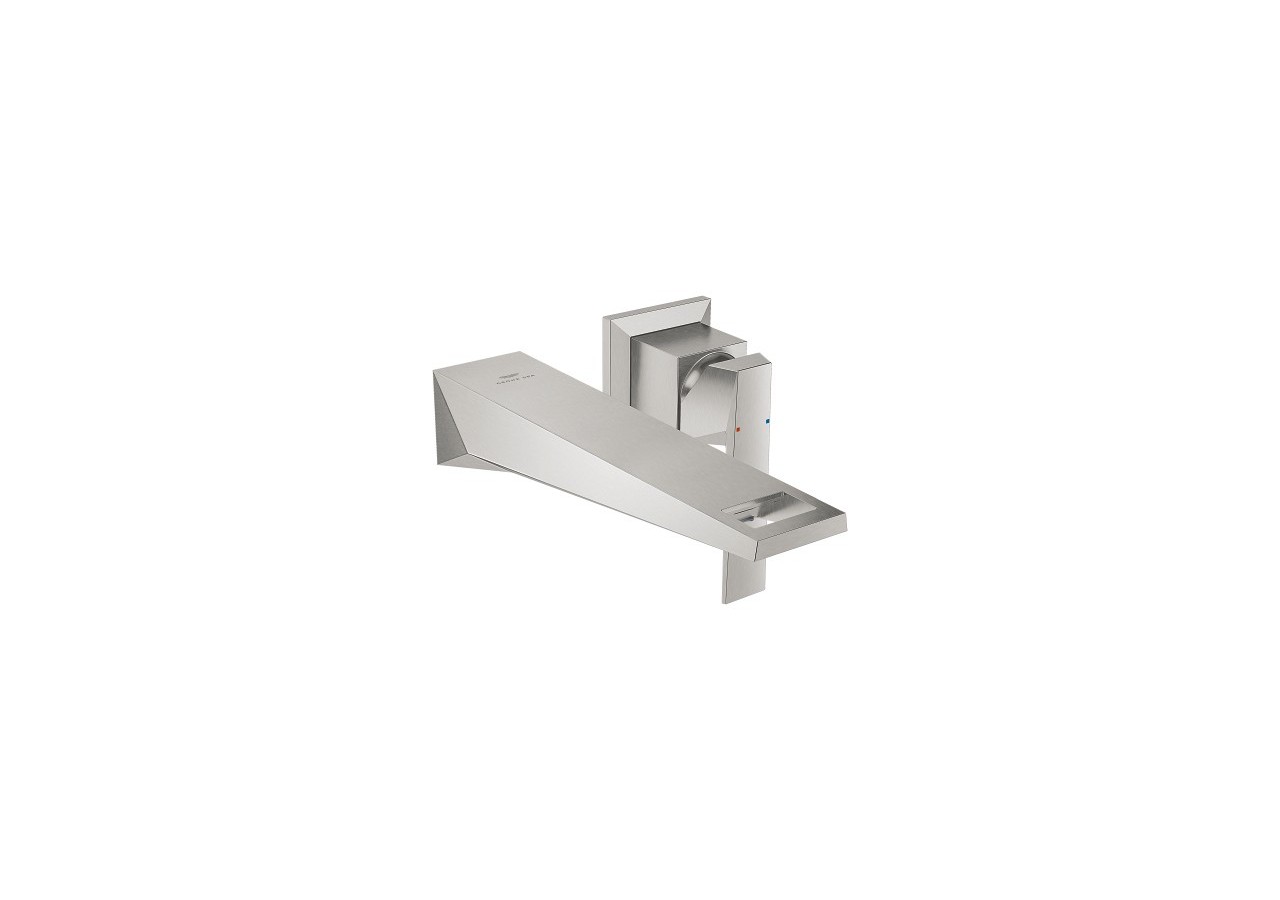 Allure brillant mitigeur monocommande 2 trous lavabo taille l Supersteel - 29403DC0 - Grohe