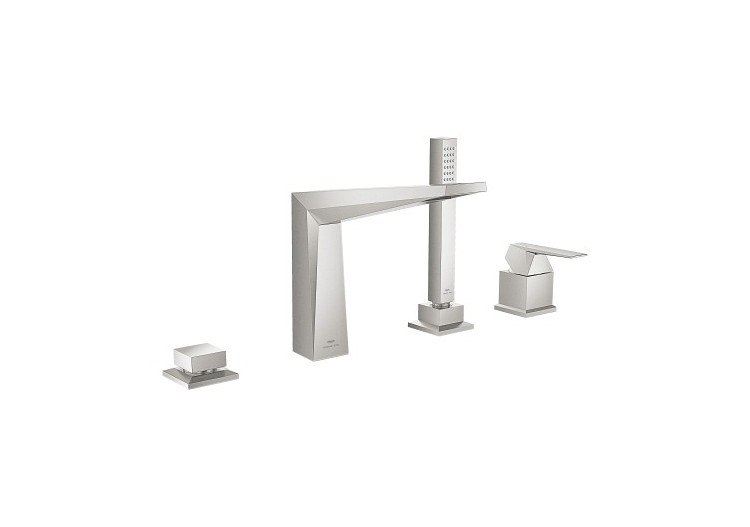 Allure brillant mitigeur bain/douche 4 trous Supersteel - 29405DC0 - Grohe 2