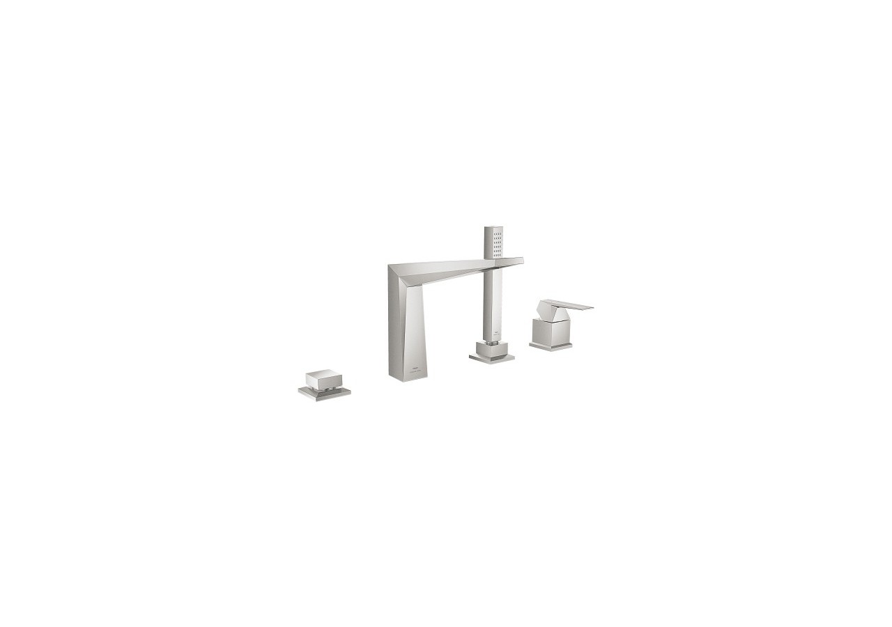 Allure brillant mitigeur bain/douche 4 trous Supersteel - 29405DC0 - Grohe