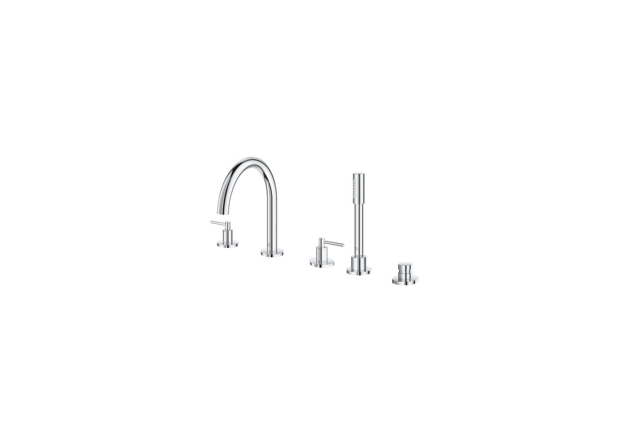 Atrio mélangeur bain/douche 5 trous Chromé - 29407000 - Grohe