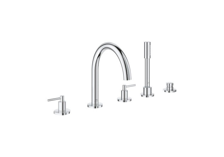 Atrio mélangeur bain/douche 5 trous Chromé - 29407000 - Grohe 2