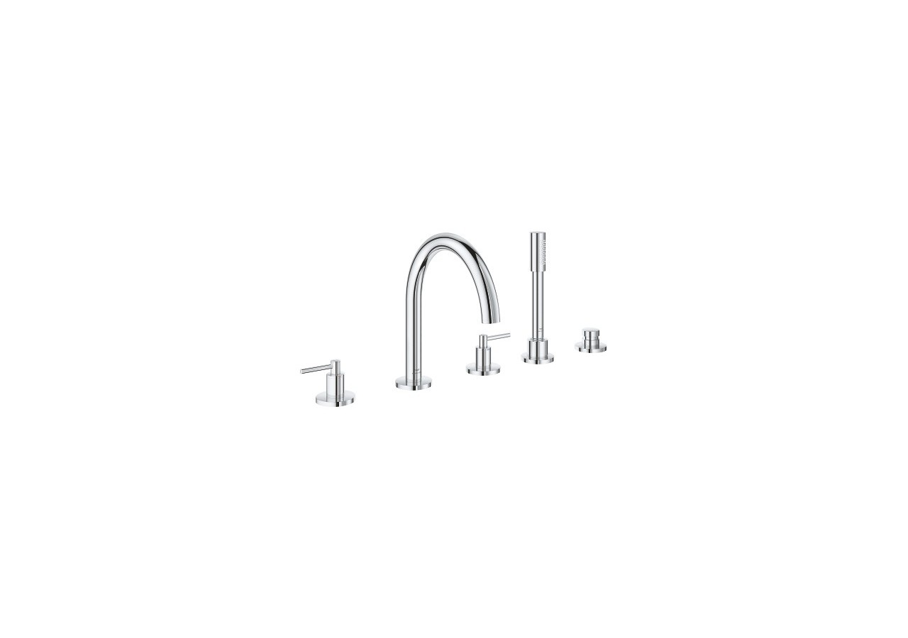 Atrio mélangeur bain/douche 5 trous Chromé - 29407000 - Grohe