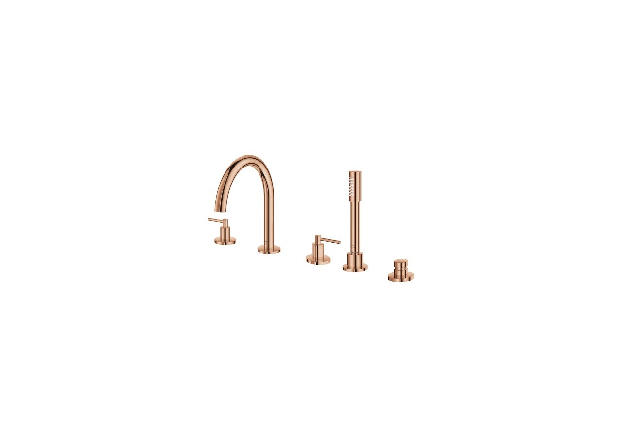 Atrio mélangeur bain/douche 5 trous Warm Sunset - 29407DA0 - Grohe