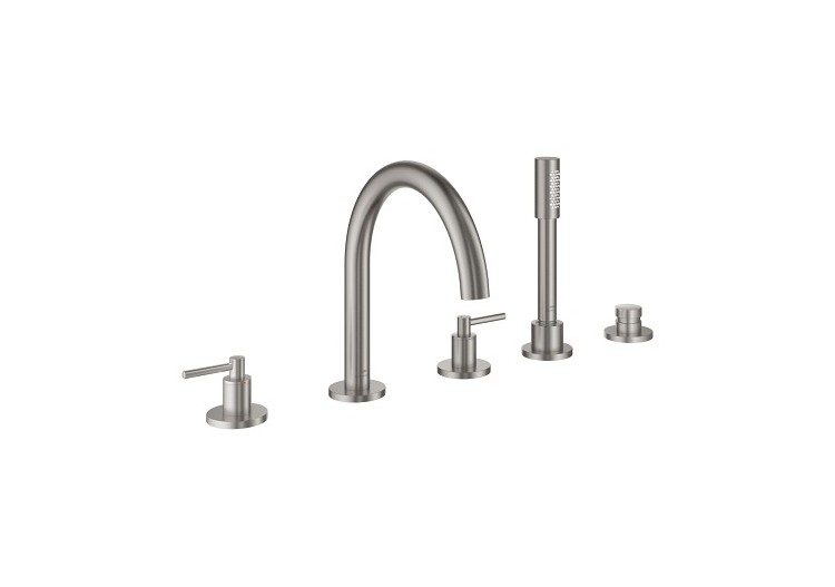 Atrio mélangeur bain/douche 5 trous Supersteel - 29407DC0 - Grohe 2