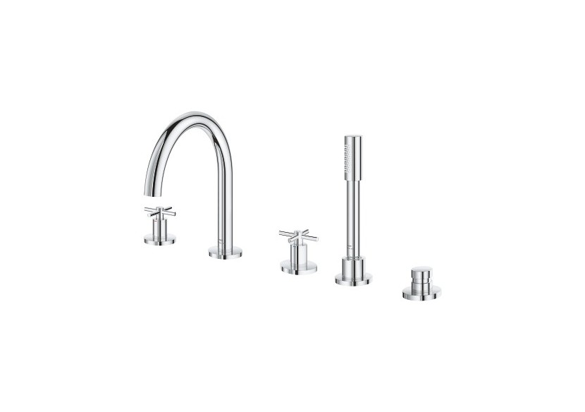 Atrio mélangeur bain/douche 5 trous Chromé - 29408000 - Grohe