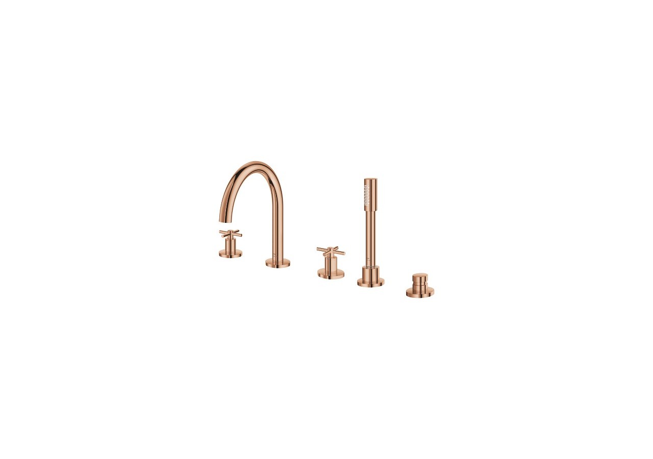 Atrio mélangeur bain/douche 5 trous Warm Sunset - 29408DA0 - Grohe