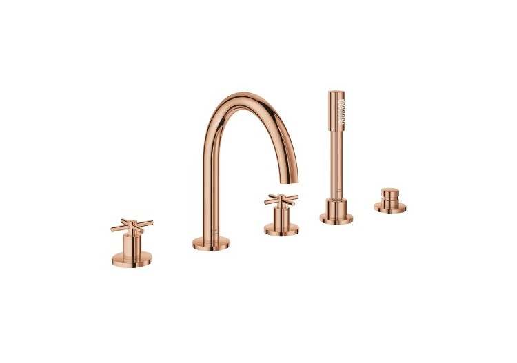 Atrio mélangeur bain/douche 5 trous Warm Sunset - 29408DA0 - Grohe 2