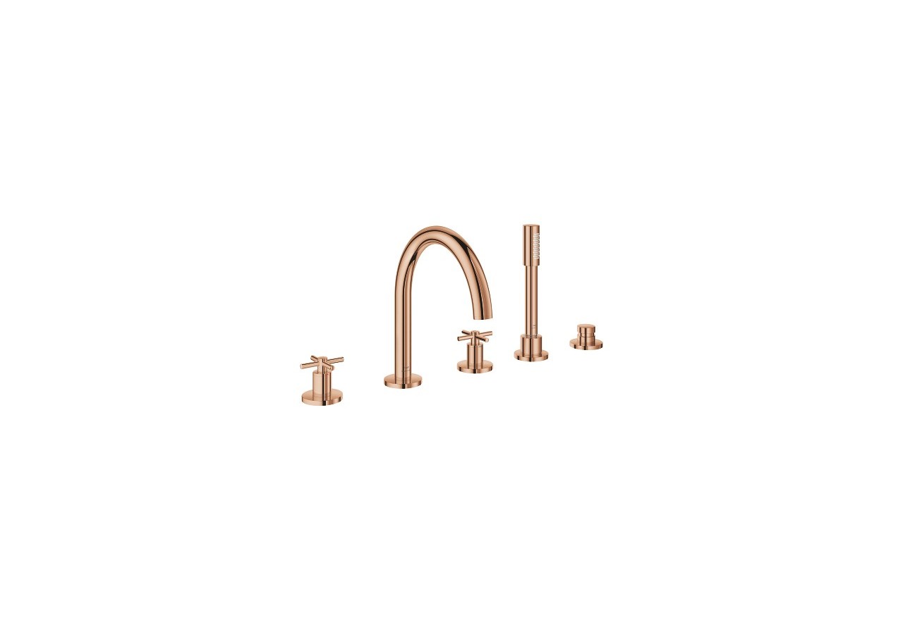 Atrio mélangeur bain/douche 5 trous Warm Sunset - 29408DA0 - Grohe