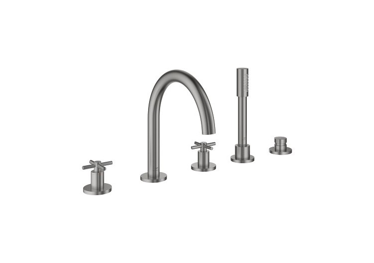 Atrio mélangeur bain/douche 5 trous Supersteel - 29408DC0 - Grohe 2