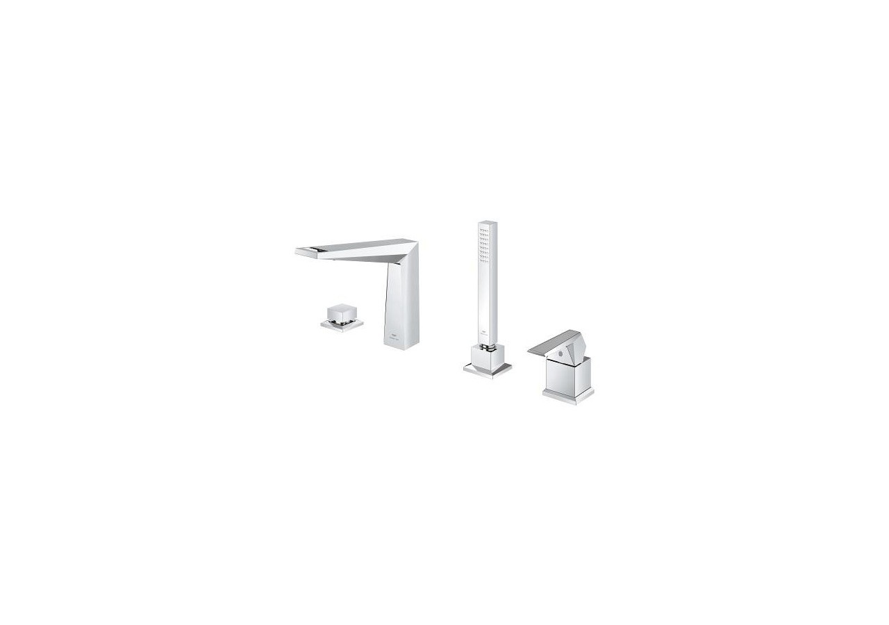 Allure brillant collection privée mitigeur bain/douche 4 trous Chromé - 29523000 - Grohe