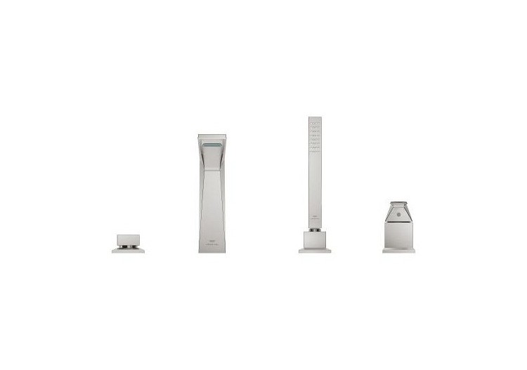 Allure brillant collection privée mitigeur bain/douche 4 trous Supersteel - 29523DC0 - Grohe