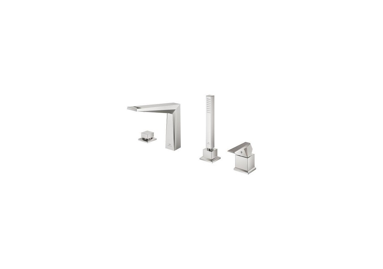 Allure brillant collection privée mitigeur bain/douche 4 trous Supersteel - 29523DC0 - Grohe