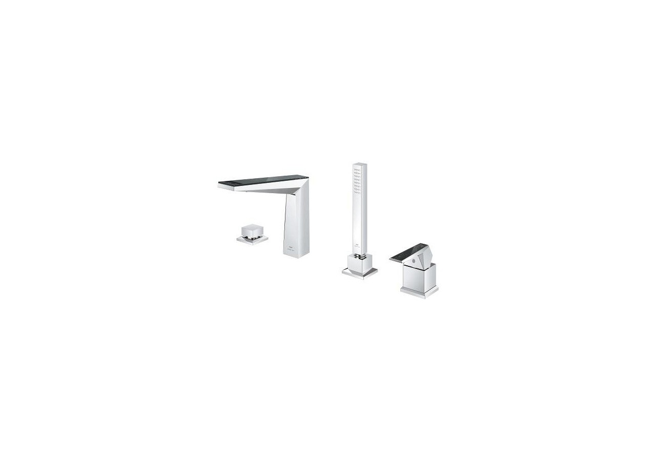 Allure brillant collection privée mitigeur bain/douche 4 trous Chromé - 29527000 - Grohe