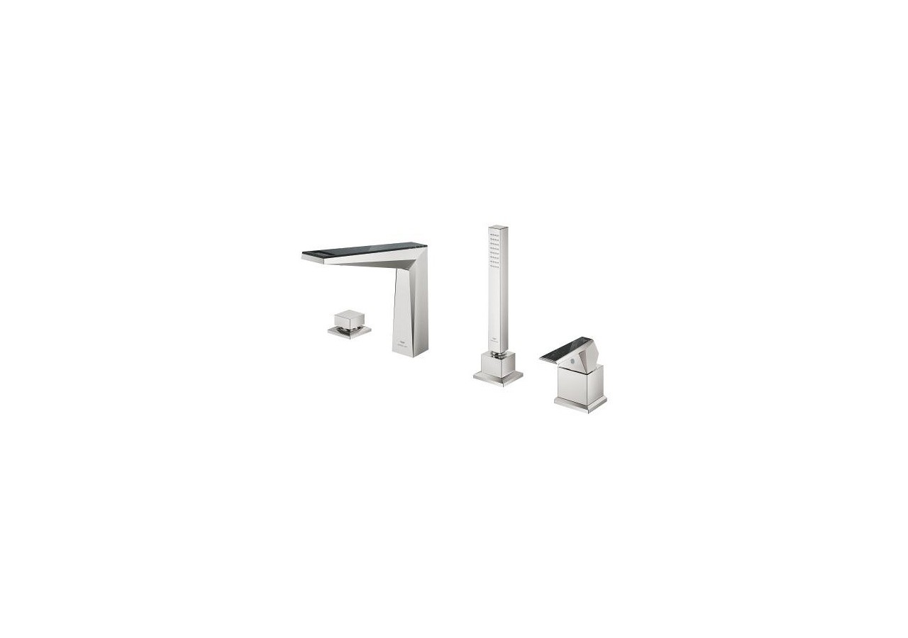 Allure brillant collection privée mitigeur bain/douche 4 trous Supersteel - 29527DC0 - Grohe