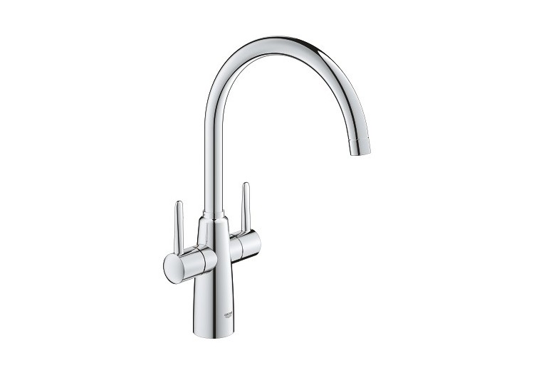 Ambi mélangeur évier 1/2″ Chromé - 30189000 - Grohe 2