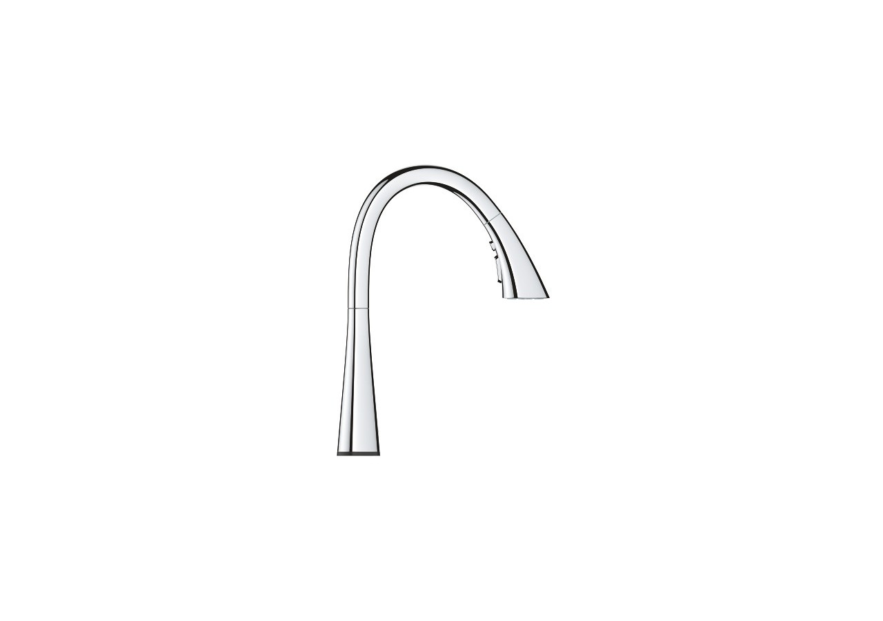 Zedra touch mitigeur evier électronique Chromé - 30219002 - Grohe