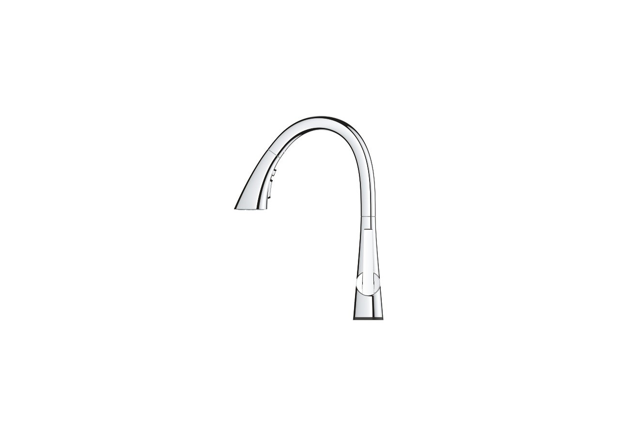 Zedra touch mitigeur evier électronique Chromé - 30219002 - Grohe