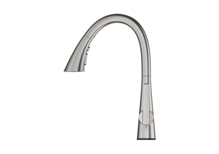 Zedra touch mitigeur evier électronique Supersteel - 30219DC2 - Grohe