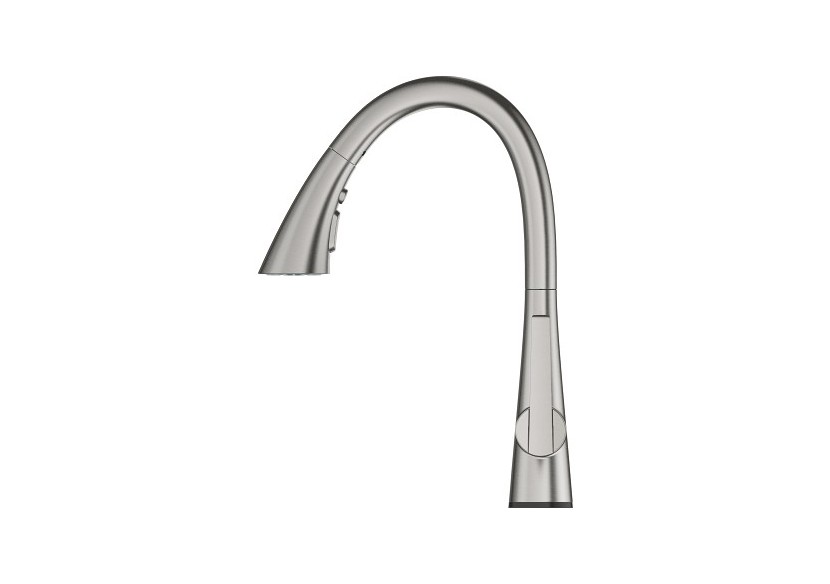 Zedra touch mitigeur evier électronique Supersteel - 30219DC2 - Grohe