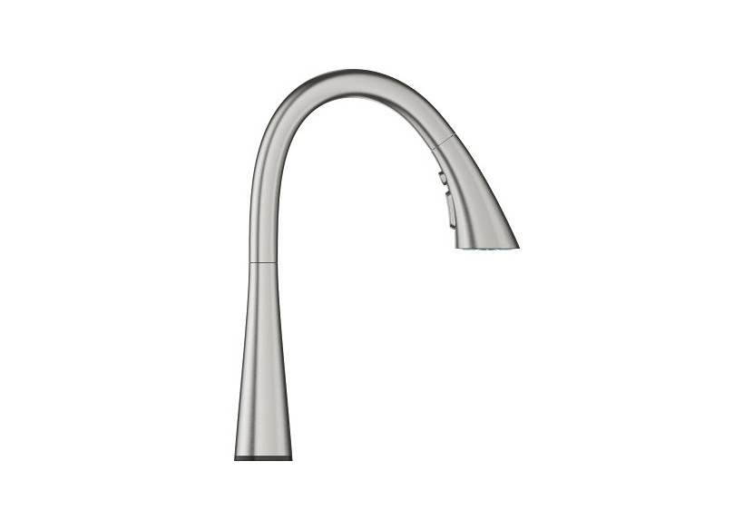 Zedra touch mitigeur evier électronique Supersteel - 30219DC2 - Grohe