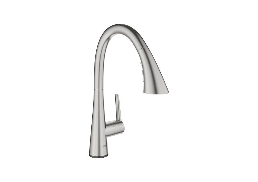 Zedra touch mitigeur evier électronique Supersteel - 30219DC2 - Grohe