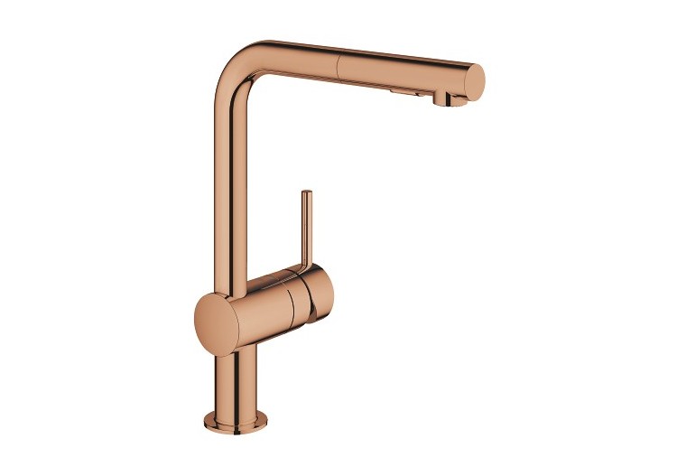 Minta mitigeur monocommande evier Warm Sunset - 30274DA0 - Grohe 2