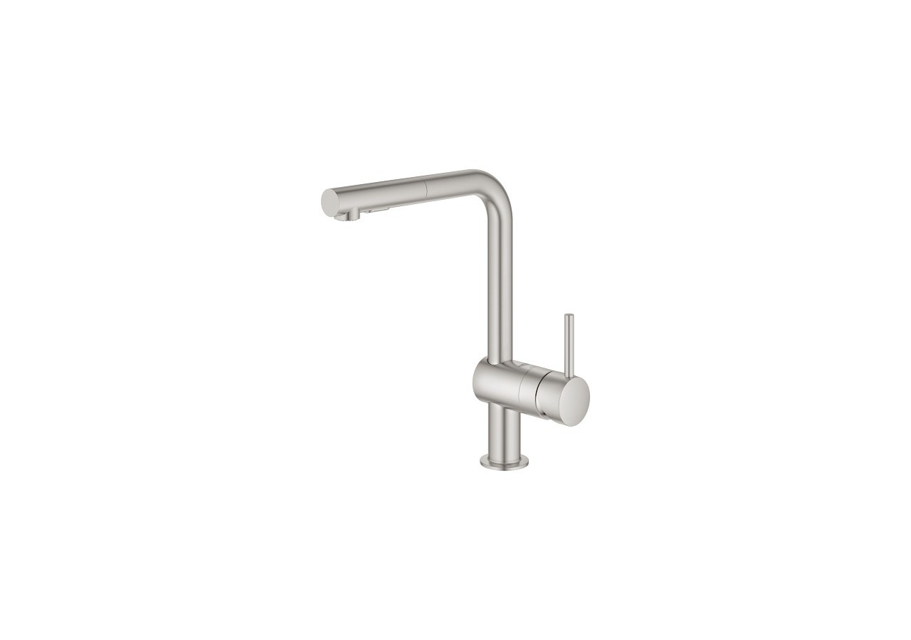 Minta mitigeur monocommande evier Supersteel - 30274DC0 - Grohe