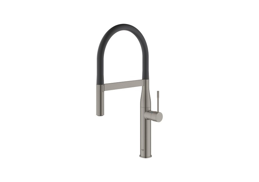 Essence mitigeur monocommande evier Hard Graphite brossé - 30294AL0 - Grohe