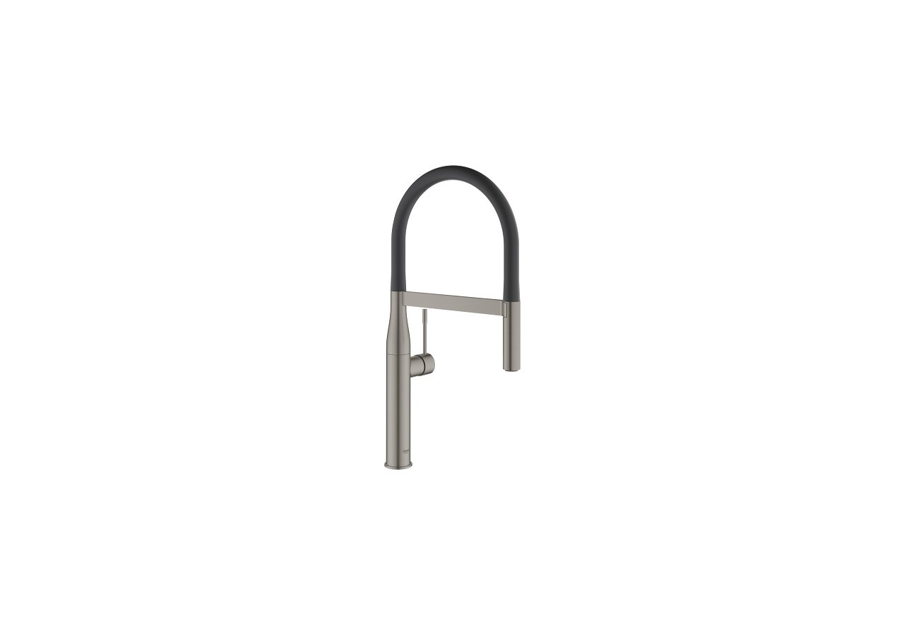Essence mitigeur monocommande evier Hard Graphite brossé - 30294AL0 - Grohe