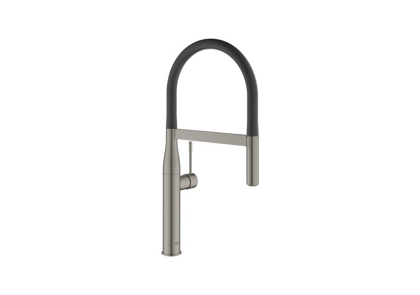 Essence mitigeur monocommande evier Hard Graphite brossé - 30294AL0 - Grohe