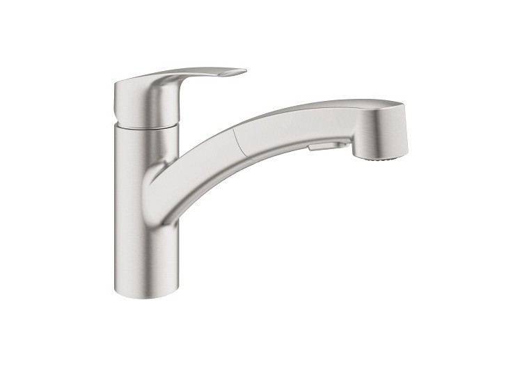 Eurosmart mitigeur monocommande evier Supersteel - 30305DC1 - Grohe 2