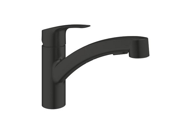 Eurosmart mitigeur monocommande evier Noir mat - 303552431 - Grohe 2