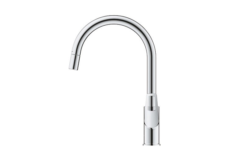 Bauloop mitigeur monocommande evier Chromé - 30543000 - Grohe 2