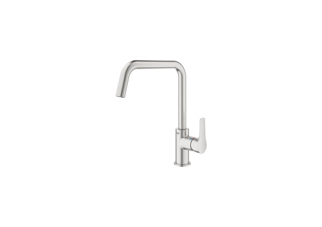 Eurosmart mitigeur monocommande evier Supersteel - 30567DC0 - Grohe
