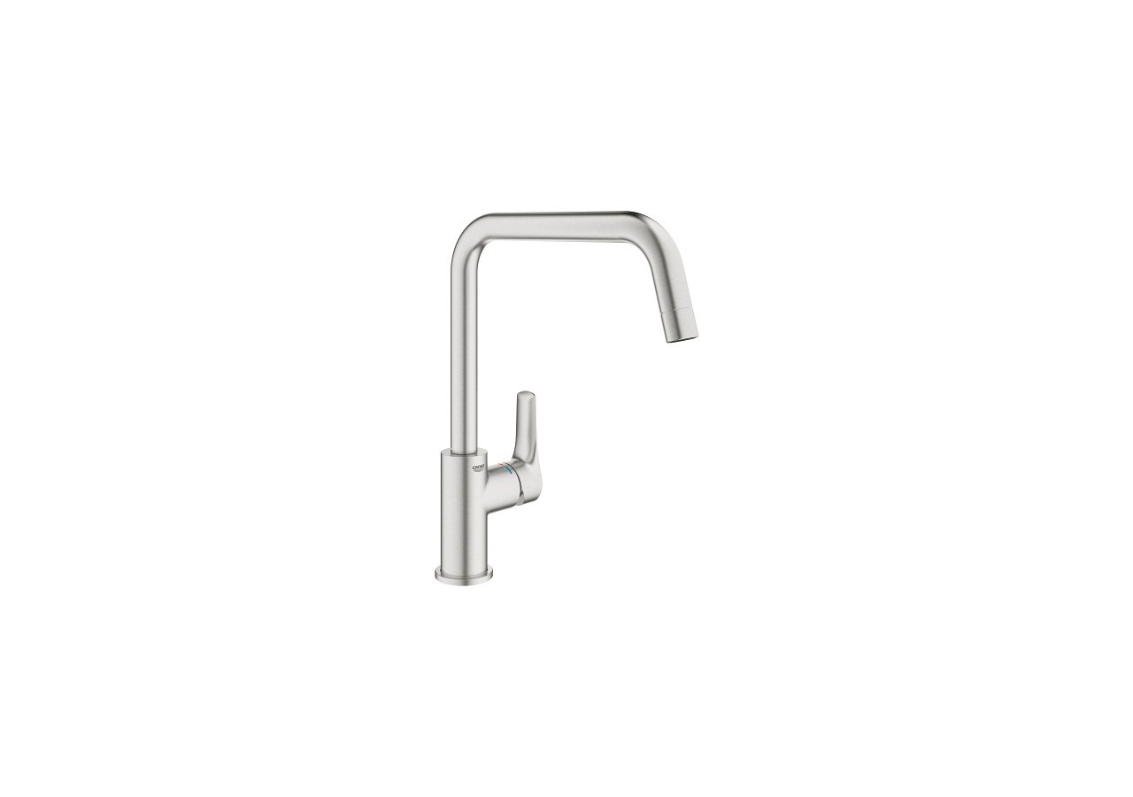 Eurosmart mitigeur monocommande evier Supersteel - 30567DC0 - Grohe