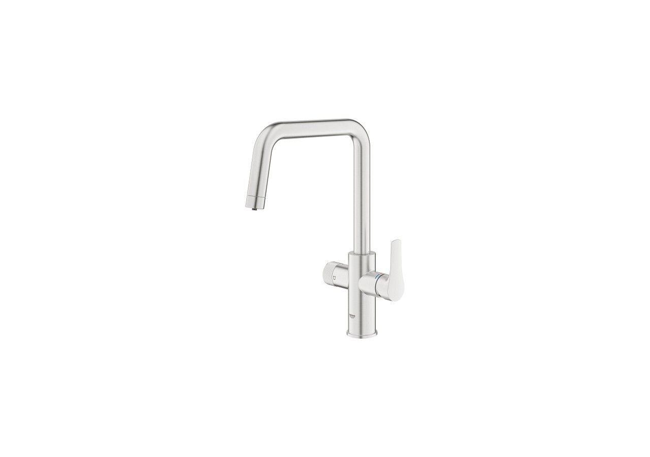 Grohe blue pure eurosmart mitigeur filtrant Supersteel - 30583DC0 - Grohe