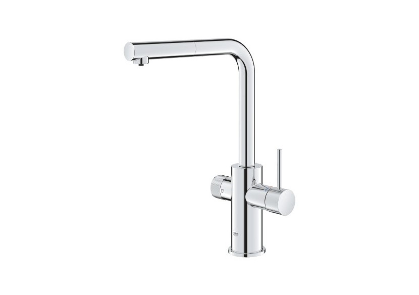 Grohe blue pure minta mitigeur filtrant avec douchette Chromé - 30590000 - Grohe