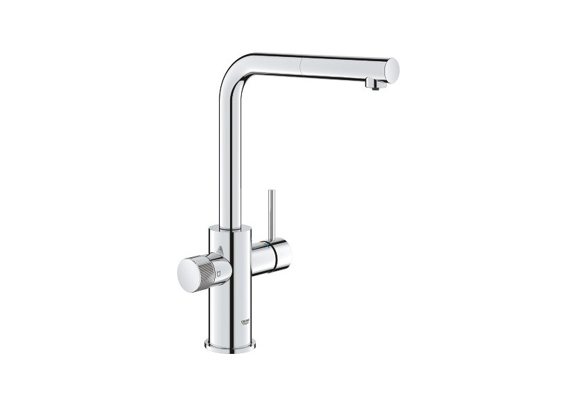 Grohe blue pure minta mitigeur filtrant avec douchette Chromé - 30590000 - Grohe