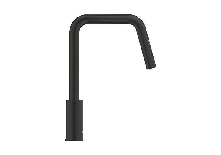 Eurosmart mitigeur monocommande evier Noir mat - 306192430 - Grohe