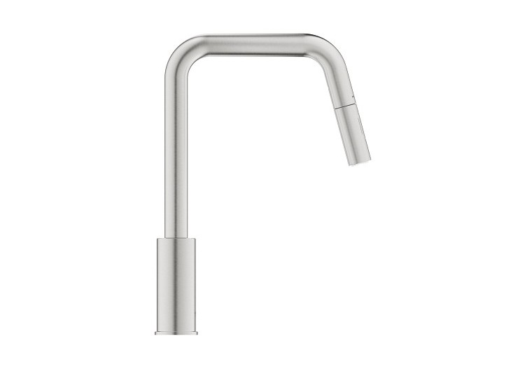 Eurosmart mitigeur monocommande evier Supersteel - 30619DC0 - Grohe