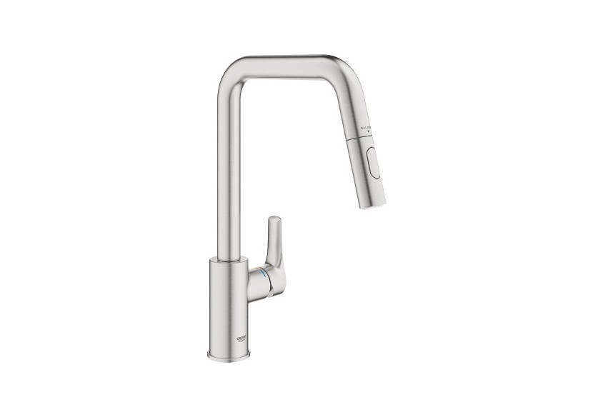 Eurosmart mitigeur monocommande evier Supersteel - 30619DC0 - Grohe