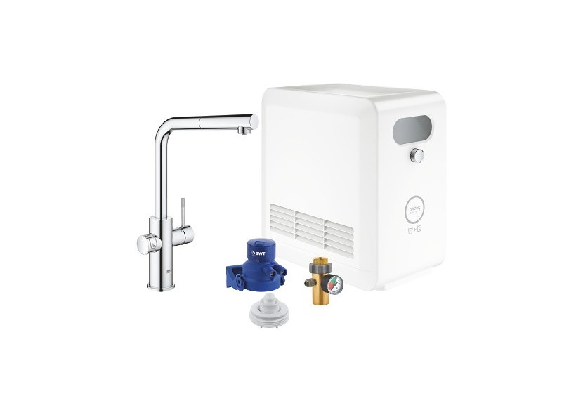 Grohe blue professionnel kit avec mitigeur bec l Chromé - 31326002 - Grohe