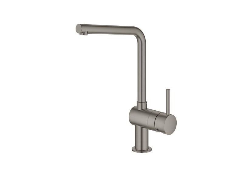 Minta mitigeur monocommande evier Hard Graphite brossé - 31375AL0 - Grohe